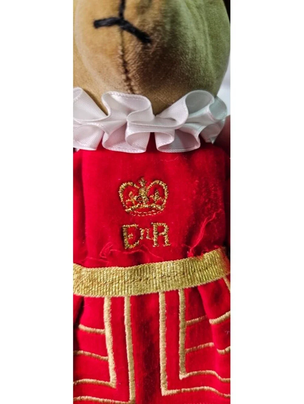 The Velveteen Bean Bear Company Beefeater Guard Teddy Bear Plush